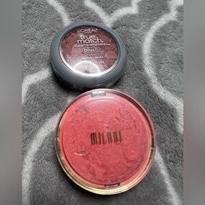 L’Oréal & Milani powder blush Sealed but damage inside